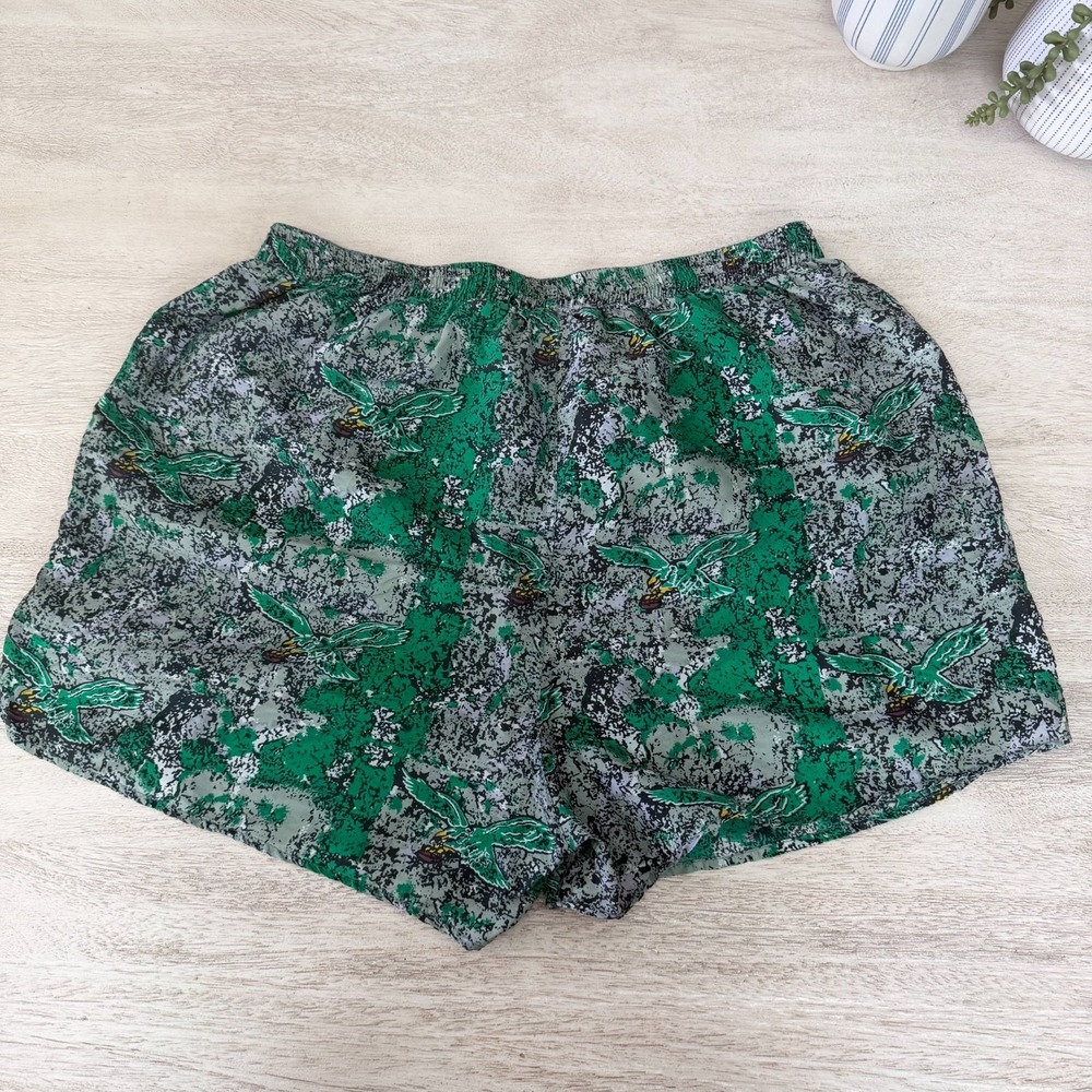 Team NFL Philadelphia Eagles Men's 100% Silk Boxers Sz M